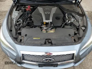 2017 Infiniti Q50 Signature Edition with VIN JN1EV7AR1HM835769, listed as a Copart auction lot 55125745 with 97,290 mi miles and Salvage title. Bid and sale history available at DreamBid. Image 11.