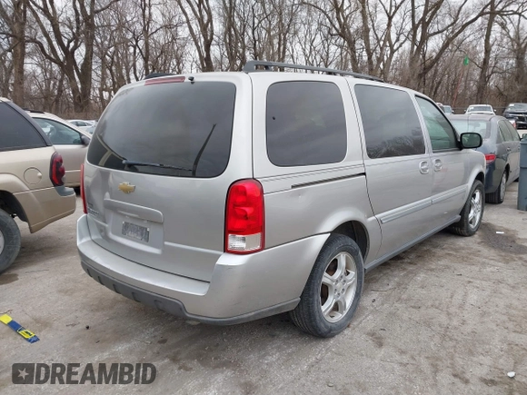 2006 Chevrolet Uplander 3LT with VIN 1GNDV33L86D198782, listed as a IAAI auction lot 41696888 with 125,281 mi miles and . Bid and sale history available at DreamBid. Image 4.