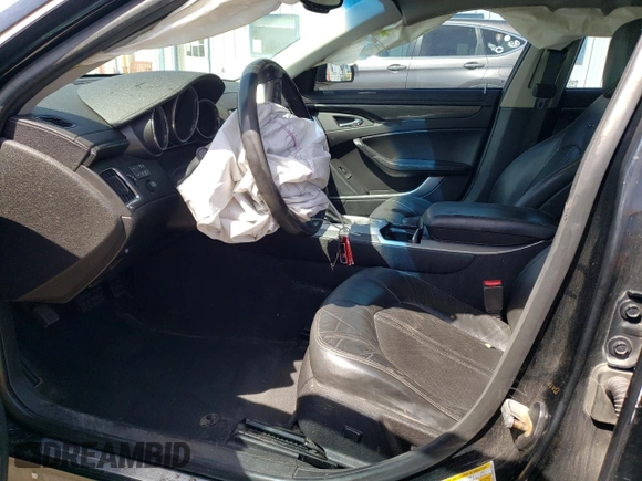 2012 Cadillac CTS Performance with VIN 1G6DL5E32C0134332, listed as a Copart auction lot 53093014 with 172,755 mi miles and Salvage title. Bid and sale history available at DreamBid. Image 7.