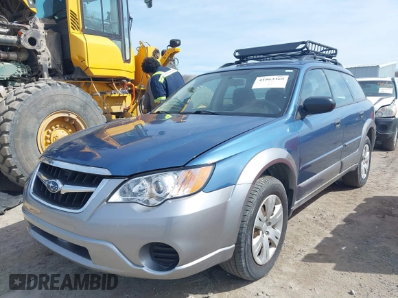 2009 Subaru Outback with VIN 4S4BP60C397341796, listed as a IAAI auction lot 41863369 with 157,084 mi miles. Bid and sale history available at carsss.com. Image 2.