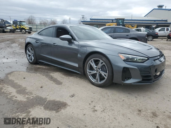 2024 Audi e-tron GT Premium Plus z VIN WAUFJBFW0R7000208, wystawiony jako Copart lot #49434575 z przebiegiem 7 765 mil mil oraz Szkoda całkowita • Salvage title. Historia ofert i sprzedaży dostępna na DreamBid. Obrazek 4.