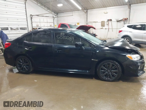 2018 Subaru WRX with VIN JF1VA1A68J9838226, listed as a IAAI auction lot 42502289 with 100,802 mi miles and . Bid and sale history available at DreamBid. Image 13.