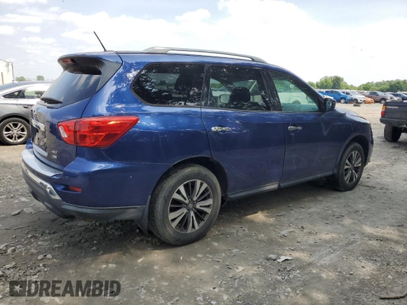 2017 Nissan Pathfinder SL with VIN 5N1DR2MM1HC906406, listed as a Copart auction lot 60433595 with Not provided miles and Clean title. Bid and sale history available at DreamBid. Image 3.
