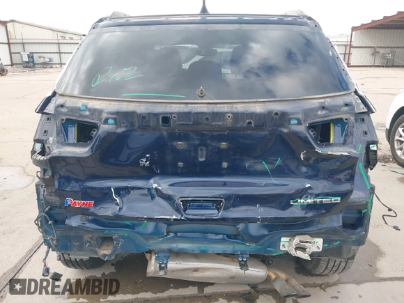 2019 Jeep Compass Limited with VIN 3C4NJCCB7KT749417, listed as a IAAI auction lot 41376703 with 69,708 mi miles. Bid and sale history available at carsss.com. Image 16.