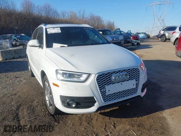 2015 Audi Q3 Premium Plus with VIN WA1EFCFS9FR012788, listed as a IAAI auction lot 41655224 with 129,080 mi miles and . Bid and sale history available at DreamBid. Image 6.