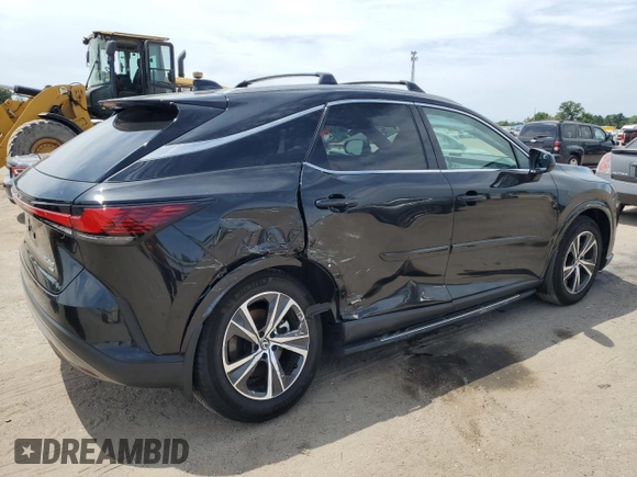 2023 Lexus RX with VIN 2T2BAMCA2PC025012, listed as a Copart auction lot 53435774 with 12,718 mi miles and Salvage Title. Bid and sale history available at carsss.com. Image 3.