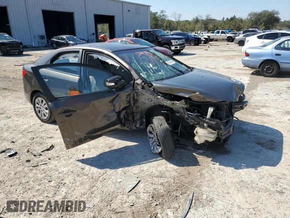 2010 Kia Forte EX with VIN KNAFU4A20A5807898, listed as a Copart auction lot 47034545 with 0 mi miles and Salvage Title. Bid and sale history available at carsss.com. Image 4.