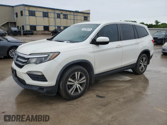 2017 Honda Pilot EX with VIN 5FNYF6H37HB042259, listed as a Copart auction lot 55798125 with 237,637 mi miles and Clean Title. Bid and sale history available at DreamBid. Image 1.