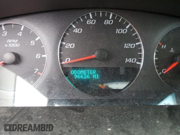 2013 Chevrolet Impala LT with VIN 2G1WB5E31D1121949, listed as a Copart auction lot 47863325 with 96,626 mi miles and Salvage Title. Bid and sale history available at DreamBid. Image 9.