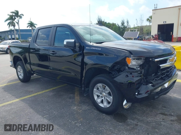 2025 Chevrolet Silverado 1500 LT with VIN 2GCPACEDXS1119156, listed as a IAAI auction lot 41747144 with 11,072 mi miles and . Bid and sale history available at DreamBid. Image 1.