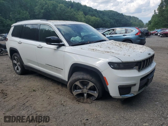 2023 Jeep Grand Cherokee Limited with VIN 1C4RJKBG3P8768612, listed as a Copart auction lot 62857145 with 23,303 mi miles and Salvage title. Bid and sale history available at DreamBid. Image 4.