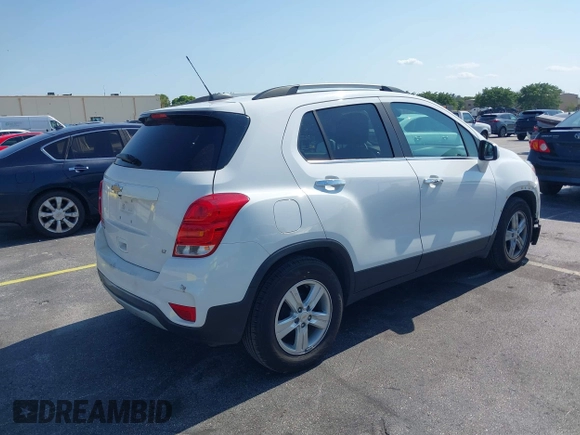 2018 Chevrolet Trax LT with VIN KL7CJLSB5JB591732, listed as a IAAI auction lot 42232548 with 153,859 mi miles and . Bid and sale history available at carsss.com. Image 4.