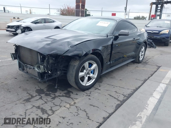 2018 Ford Mustang EcoBoost with VIN 1FA6P8TH2J5104943, listed as a IAAI auction lot 42138559 with 79,965 mi miles and . Bid and sale history available at carsss.com. Image 18.
