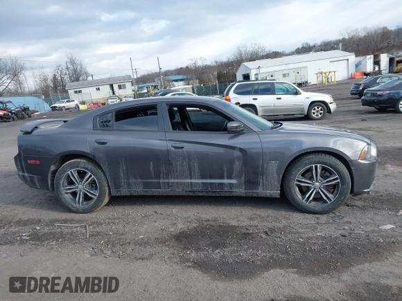 2014 Dodge Charger RT Plus with VIN 2C3CDXDTXEH244650, listed as a IAAI auction lot 41320486 with 126,493 mi miles. Bid and sale history available at carsss.com. Image 13.