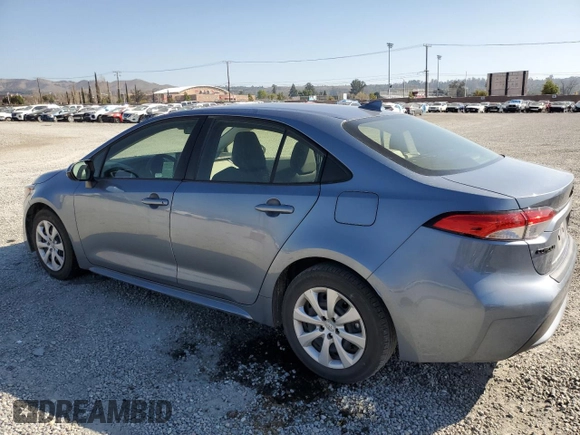 2022 Toyota Corolla LE with VIN JTDEPMAE9NJ224159, listed as a Copart auction lot 46704655 with 44,133 mi miles and Salvage Title. Bid and sale history available at carsss.com. Image 2.