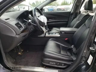 2014 Acura RLX Tech Pkg with VIN JH4KC1F56EC003918, listed as a Copart auction lot 68120414 with 76,951 mi miles and Salvage Title. Bid and sale history available at carsss.com. Image 7.