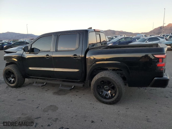 2022 Nissan Frontier S with VIN 1N6ED1EJXNN637311, listed as a Copart auction lot 82358754 with 60,224 mi miles and Salvage Title. Bid and sale history available at carsss.com. Image 2.