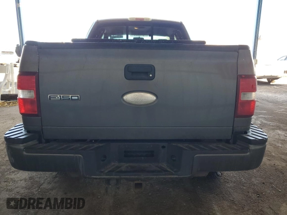 2006 Ford F-150 STX with VIN 1FTRX04W56KD82864, listed as a Copart auction lot 46181665 with 214,056 mi miles and Salvage Title. Bid and sale history available at carsss.com. Image 6.