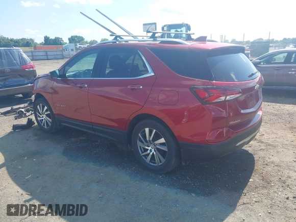 2023 Chevrolet Equinox Premier z VIN 3GNAXXEG5PL171944, wystawiony jako IAAI lot #42256222 z przebiegiem 38 010 mil mil oraz . Historia ofert i sprzedaży dostępna na DreamBid. Obrazek 3.