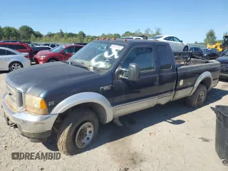 2001 Ford Super Duty F-250 XL with VIN 1FTNX21S51ED53819, listed as a Copart auction lot 69101744 with 0 mi miles and Salvage Title. Bid and sale history available at carsss.com. Image 1.