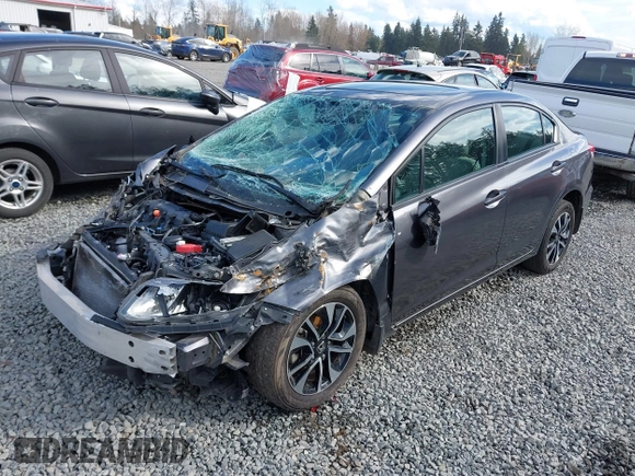 2015 Honda Civic EX z VIN 2HGFB2F88FH532762, wystawiony jako IAAI lot #41833653 z przebiegiem 99 187 mil mil oraz . Historia ofert i sprzedaży dostępna na DreamBid. Obrazek 2.
