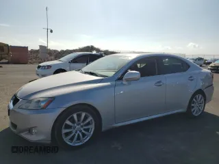 2008 Lexus IS 250 with VIN JTHBK262885083939, listed as a Copart auction lot 46953655 with 67,213 mi miles and Salvage Title. Bid and sale history available at DreamBid. Image 1.