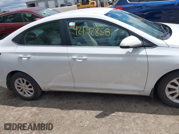 2021 Hyundai Accent SE with VIN 3KPC24A66ME137023, listed as a IAAI auction lot 42192858 with 58,197 mi miles and . Bid and sale history available at DreamBid. Image 13.