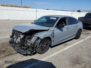 2025 Honda Civic Sport with VIN 2HGFE2F56SH502604, listed as a Copart auction lot 49103395 with Not provided miles and Salvage title. Bid and sale history available at DreamBid. Image 1.
