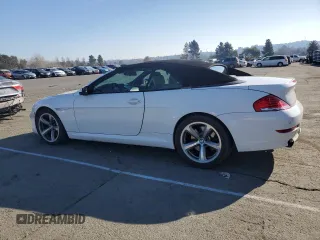 2010 BMW 6 Series 650i with VIN WBAEB5C56AC225248, listed as a Copart auction lot 89020075 with 307,986 mi miles and Salvage Title. Bid and sale history available at carsss.com. Image 2.