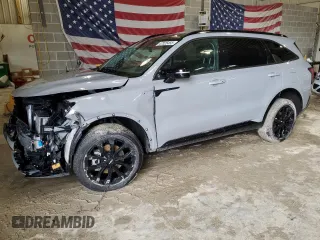 2022 Kia Sorento SX with VIN 5XYRKDLF6NG117950, listed as a Copart auction lot 47525465 with 28,680 mi miles and Salvage Title. Bid and sale history available at carsss.com. Image 1.