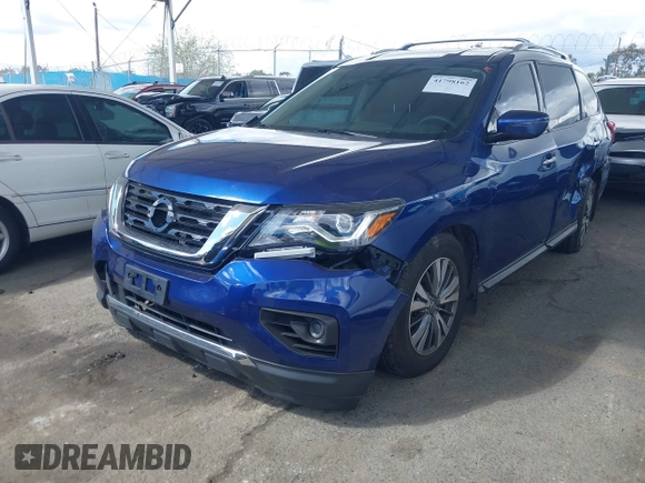 2020 Nissan Pathfinder S with VIN 5N1DR2AN0LC643623, listed as a IAAI auction lot 41798162 with 110,517 mi miles. Bid and sale history available at carsss.com. Image 17.
