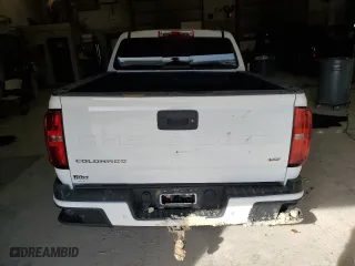 2021 Chevrolet Colorado 4WD Z71 with VIN 1GCGTDEN4M1214359, listed as a Copart auction lot 47929185 with 77,084 mi miles and Salvage Title. Bid and sale history available at carsss.com. Image 6.