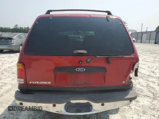 2000 Ford Explorer XLT with VIN 1FMZU73E4YZA72348, listed as a Copart auction lot 59015585 with 182,606 mi miles and Salvage title. Bid and sale history available at DreamBid. Image 6.