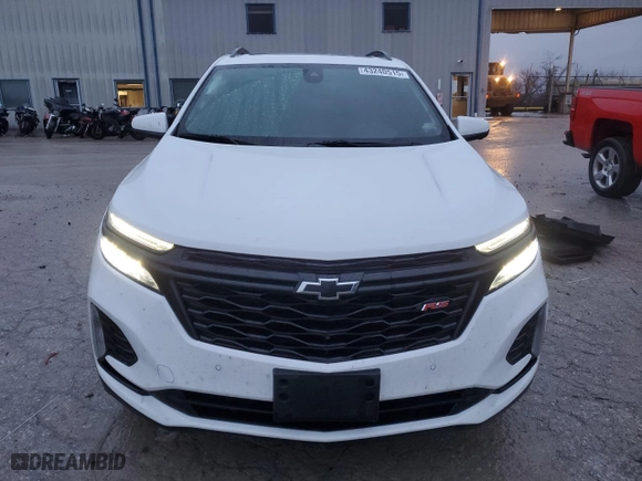 2024 Chevrolet Equinox RS with VIN 3GNAXMEGXRS130622, listed as a Copart auction lot 43240515 with 14,354 mi miles and Salvage Title. Bid and sale history available at carsss.com. Image 5.