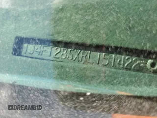 1994 Jeep Cherokee SE with VIN 1J4FT28SXRL151422, listed as a Copart auction lot 77358594 with 74,628 mi miles and Salvage Title. Bid and sale history available at carsss.com. Image 13.
