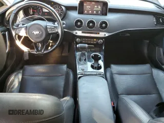 2018 Kia Stinger with VIN KNAE15LA6J6031365, listed as a Copart auction lot 87722525 with 62,489 mi miles and Salvage Title. Bid and sale history available at DreamBid. Image 8.