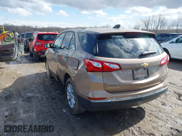 2018 Chevrolet Equinox LT with VIN 2GNAXSEV1J6163417, listed as a IAAI auction lot 41718663 with 85,940 mi miles and . Bid and sale history available at carsss.com. Image 3.