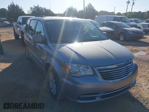 2015 Chrysler Town & Country Touring with VIN 2C4RC1BG9FR715307, listed as a IAAI auction lot 41988281 with 164,167 mi miles. Bid and sale history available at carsss.com. Image 1.