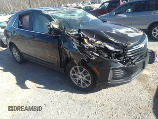 2024 Chevrolet Equinox LT with VIN 3GNAXKEG5RL189060, listed as a IAAI auction lot 41674768 with 32,708 mi miles and . Bid and sale history available at DreamBid. Image 1.