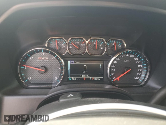 2015 Chevrolet Silverado 1500 LT with VIN 3GCUKREC5FG520430, listed as a Copart auction lot 55337605 with 132,910 mi miles and Clean Title. Bid and sale history available at DreamBid. Image 9.