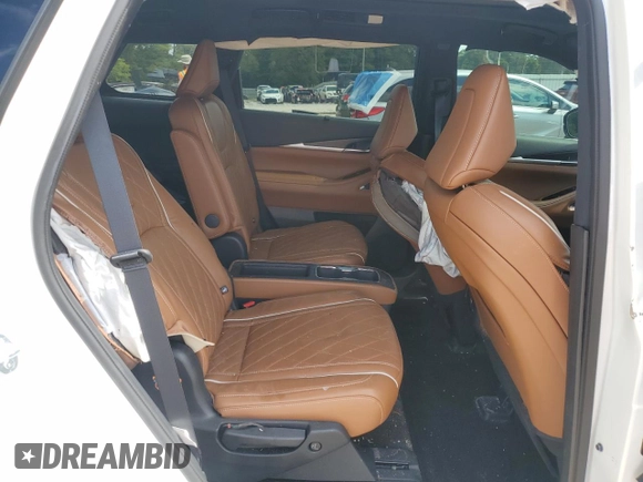 2024 Infiniti QX60 Autograph with VIN 5N1DL1HU8RC353874, listed as a Copart auction lot 58751515 with 10,778 mi miles and Salvage title. Bid and sale history available at DreamBid. Image 11.
