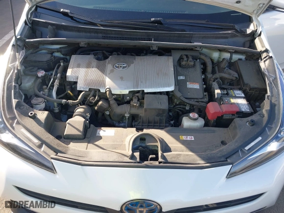 2021 Toyota Prius L Eco with VIN JTDKAMFU7M3133544, listed as a IAAI auction lot 41548653 with 115,214 mi miles. Bid and sale history available at carsss.com. Image 10.