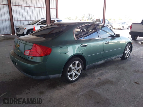 2003 Infiniti G35 w/Leather with VIN JNKCV51E13M325676, listed as a IAAI auction lot 41940153 with 179,065 mi miles. Bid and sale history available at carsss.com. Image 4.