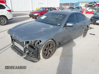 2023 BMW 5 Series 530i xDrive with VIN WBA13BJ04PCL98504, listed as a IAAI auction lot 41702411 with 27,830 mi miles and . Bid and sale history available at DreamBid. Image 18.