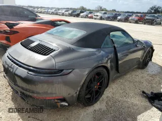 2023 Porsche 911 Carrera S with VIN WP0CB2A97PS247692, listed as a Copart auction lot 76975914 with 0 mi miles and Non Repairable. Bid and sale history available at carsss.com. Image 3.