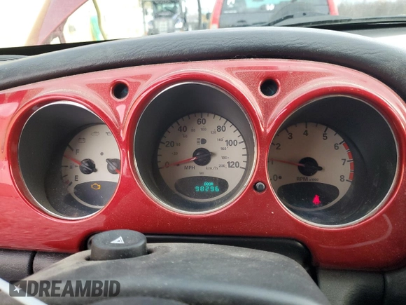 2004 Chrysler PT Cruiser Touring with VIN 3C8FY588X4T325398, listed as a Copart auction lot 78897684 with 98,296 mi miles and Salvage Title. Bid and sale history available at carsss.com. Image 9.