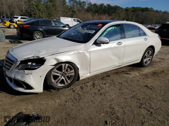 2018 Mercedes-Benz S 450 with VIN WDDUG6EB2JA373729, listed as a Copart auction lot 82987934 with Not Provided miles and Salvage Title. Bid and sale history available at DreamBid. Image 1.