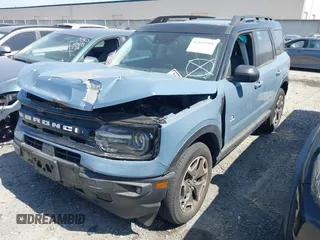 2024 Ford Bronco Sport Outer Banks with VIN 3FMCR9C68RRE01957, listed as a IAAI auction lot 42163509 with 12,586 mi miles and . Bid and sale history available at DreamBid. Image 17.