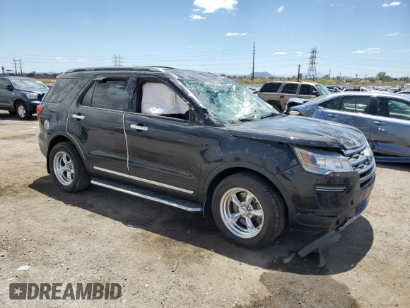 2018 Ford Explorer XLT z VIN 1FM5K8DH6JGA34740, wystawiony jako Copart lot #59957995 z przebiegiem 71 993 mil mil oraz Szkoda całkowita • Salvage title. Historia ofert i sprzedaży dostępna na DreamBid. Obrazek 4.