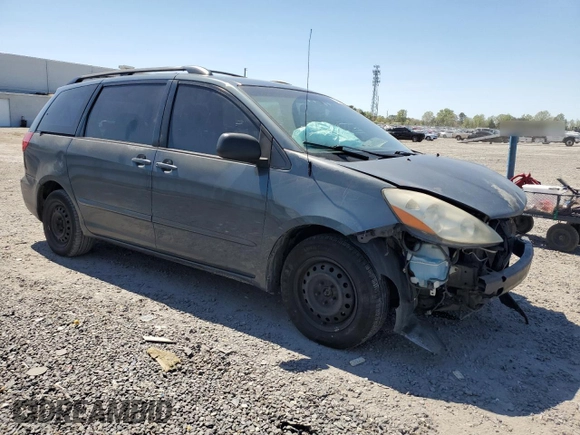 2010 Toyota Sienna CE with VIN 5TDKK4CC9AS340097, listed as a Copart auction lot 53551975 with 172,825 mi miles and Salvage Title. Bid and sale history available at DreamBid. Image 4.